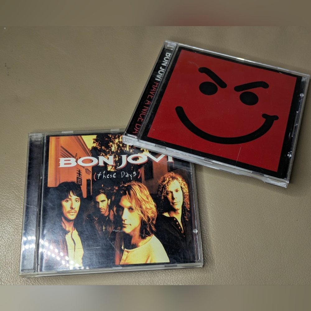 Bon Jovi These Days & Have A Nice Day  CDs